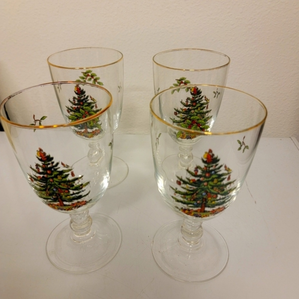 Spode Goblet Glassez